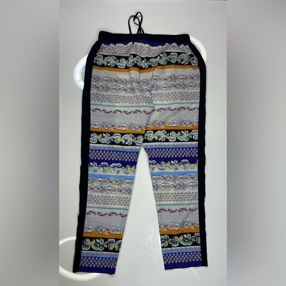 Clover Canyon Mixed Print Pattern Drawstring Pants Women Medium Multicolor - Picture 3 of 10
